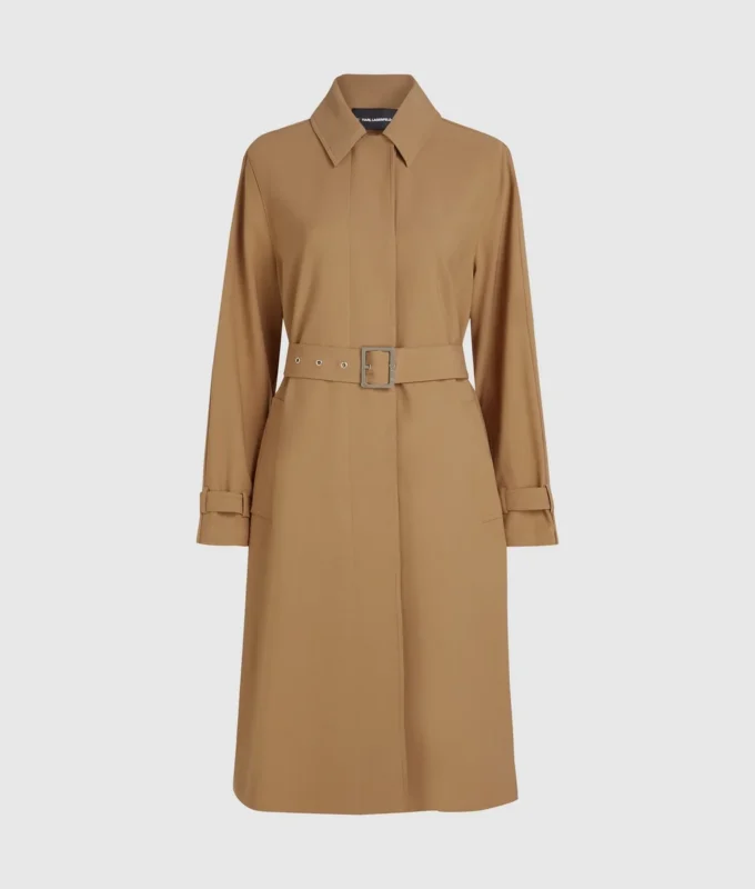 Trench con pieghe Trench con pieghe