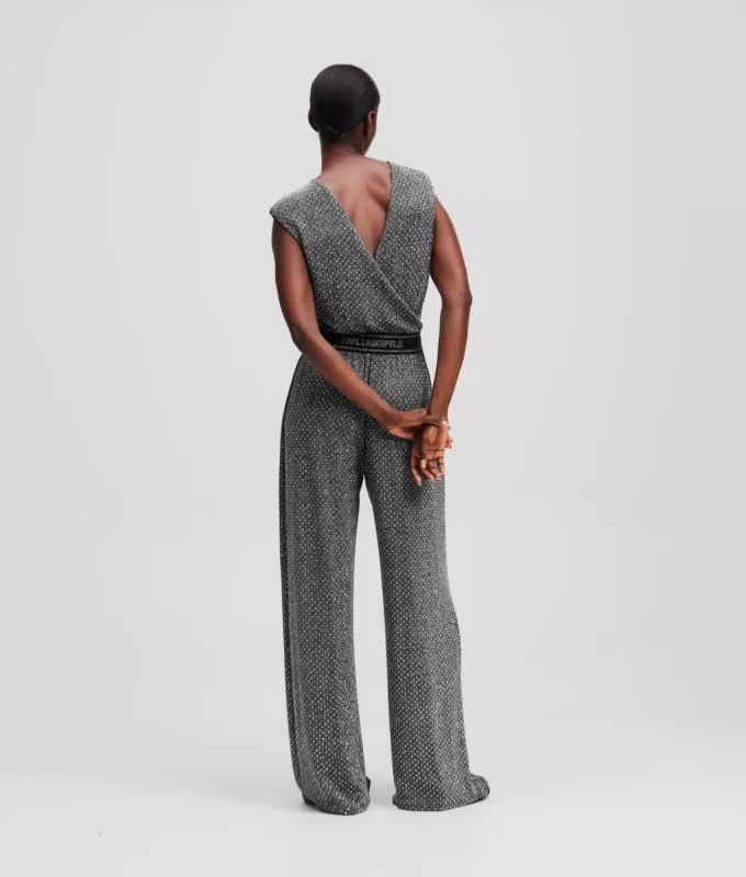 TUTA IN JERSEY CON STRASS TUTA IN JERSEY CON STRASS
