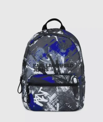 Zaino con stampa graffiti