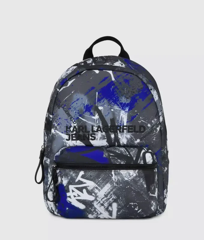 Zaino con stampa graffiti