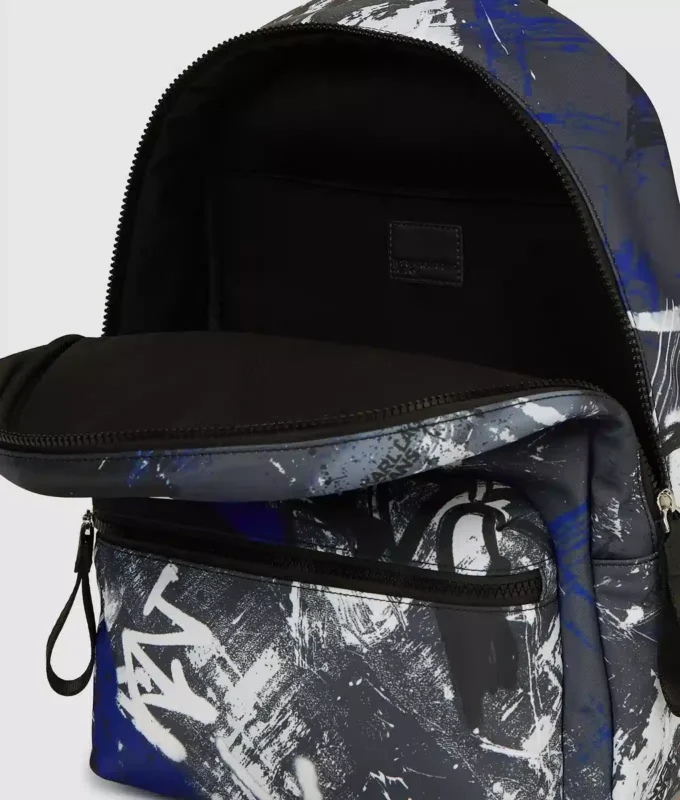 Zaino con stampa graffiti