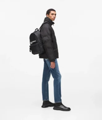Zaino in nylon con logo